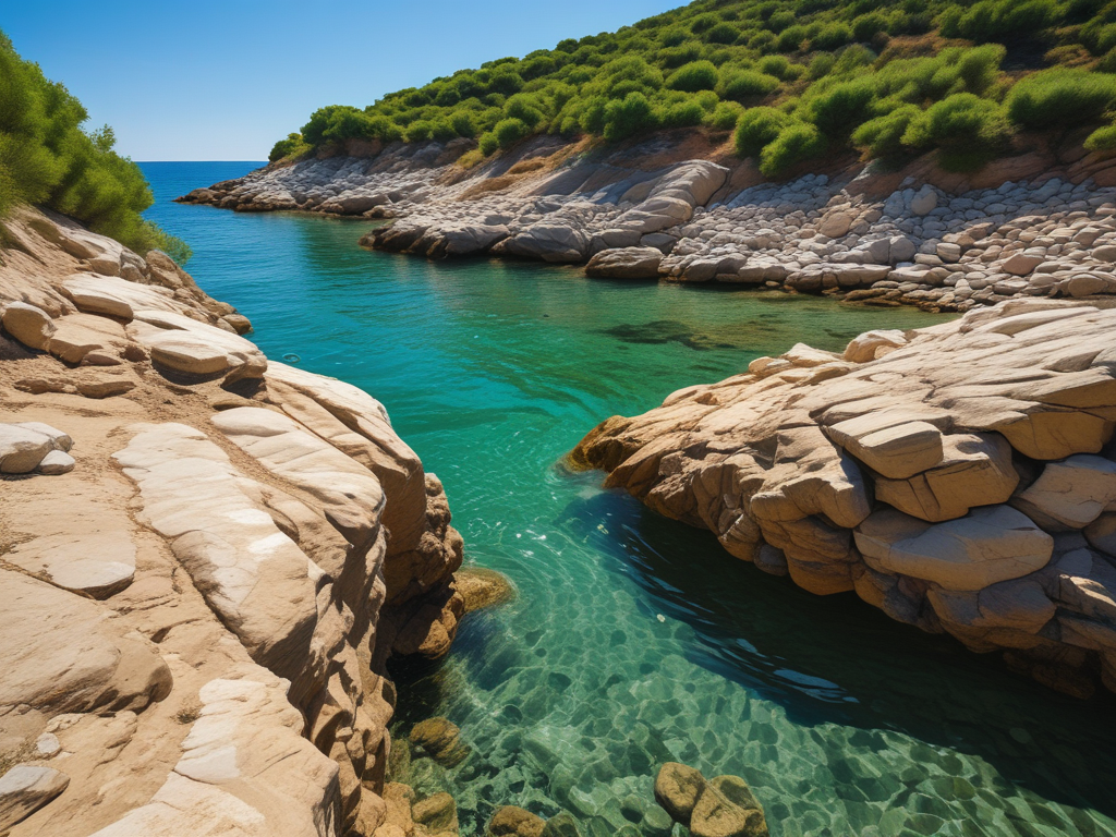 Остров Сифнос: пляж Черонисос под микроскопом